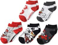 🧦 paw patrol boys 5-pack shorty socks: ideal for young paw patrol fans! logo