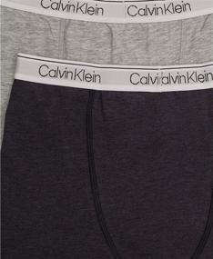 img 2 attached to 🩲 Удобные и стильные: Calvin Klein Мальчикам Боксерши Брифы (набор из 2 штук)