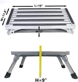 img 2 attached to Aluminum Platform Anti Slip Suitable Motorhome