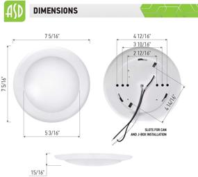 img 2 attached to 💡 Durable ASD Dimmable Profile Recessed Location Industrial Electrical Lighting Components