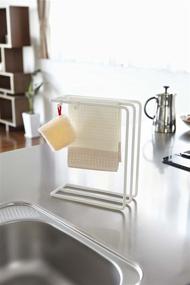 img 1 attached to 🧺 Home Dishcloth Hanger - Yamazaki, One Size, White