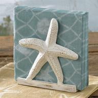 tropical starfish napkin 🐠 holder for nautical themed décor logo