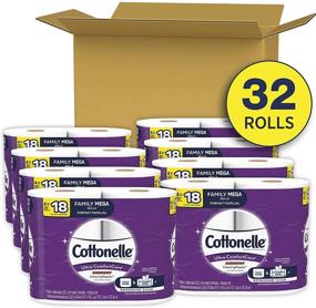 img 3 attached to 🧻 Cottonelle Ultra ComfortCare Soft Toilet Paper 32 Family Mega Rolls: The Ultimate Comfort Solution for Your Family's Bathroom Needs