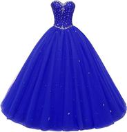 💃 stunning sweetheart ball gown tulle quinceanera dresses for women - perfect prom dress logo