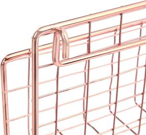 img 2 attached to 🌸 Organize Your Space in Style with the Amazon Basics Letter Sorter for Wall Grid Panel in Rose Gold