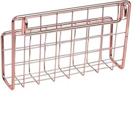 img 3 attached to 🌸 Organize Your Space in Style with the Amazon Basics Letter Sorter for Wall Grid Panel in Rose Gold