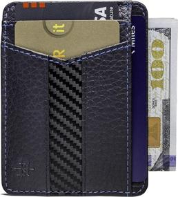 img 3 attached to 👔 Kiryu Design Carbon Leather Wallet: Stylish and Durable Wallet for Men