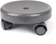 🪑 upit low roller seat wheel stool chair in stylish grey color - comfort and mobility combined! logo