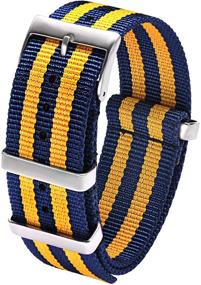 img 3 attached to 🔒 Military Buckle Men's Watches with High Carty Straps Density