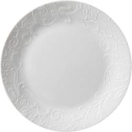 exquisite corelle embossed bella faenza dinner set: elegant and timeless design logo