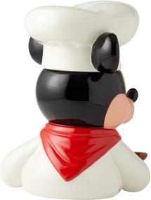 img 2 attached to Enesco Disney Ceramics Chef Mickey Mouse Cookie Jar: A Colorful 11-Inch Delight