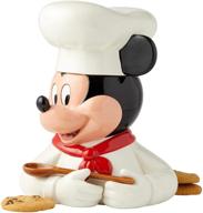 enesco disney ceramics chef mickey mouse cookie jar: a colorful 11-inch delight логотип