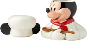 img 1 attached to Enesco Disney Ceramics Chef Mickey Mouse Cookie Jar: A Colorful 11-Inch Delight