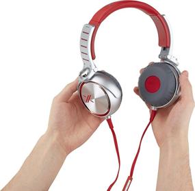 img 1 attached to 🎧 Red/Silver Sony MDRX05/RS Simon Cowell X Headphone