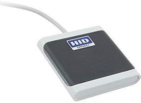 img 1 attached to 🔑 HID OMNIKEY 5025 CL Reader - Contactless - USB 2.0 Cable - Light Gray | Reliable and Convenient Access Control Solution