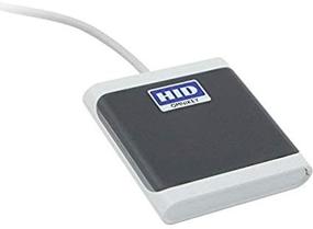 img 2 attached to 🔑 HID OMNIKEY 5025 CL Reader - Contactless - USB 2.0 Cable - Light Gray | Reliable and Convenient Access Control Solution