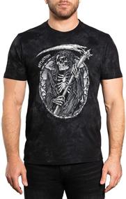 img 3 attached to 🖤 Affliction Grave Takers Short Sleeve: Unleash Your Dark Style