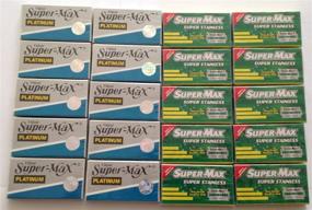 img 1 attached to 🔪 100 Super Max Variety Pack Double Edge Razor Blades