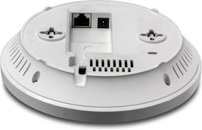 img 2 attached to 🔒 Беспроводная точка доступа TRENDnet Wireless N 600 Мбит/с Ceiling Mount PoE, с двумя диапазонами и высоким усилением сигнала с поддержкой WDS AP, WDS Bridge и Repeater - TEW-753DAP