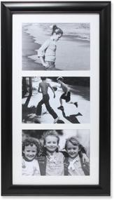 img 3 attached to SEO-Optimized Black Collage Frame by Lawrence Frames - Three Opening, 5 by 7-Inch