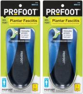 men's profoot plantar fasciitis orthotics, size 8-13, 2 pairs for enhanced comfort and support логотип