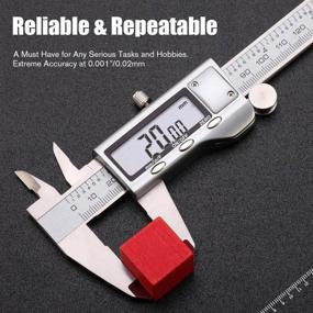 img 3 attached to 📏 REXBETI Digital Stainless Steel Woodworking Measurement Tool