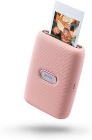 img 2 attached to Fujifilm Instax Mini Link Smartphone Printer - (Dusty Pink) Fujifilm Instax Mini Twin Pack Instant Film (20 Sheets) Protective Case For Mini Link Printer - Accessory Bundle