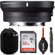 enhance your sony e-mount camera with sigma mc-11 lens mount converter (canon ef). includes bonus 32gb sd card! logo