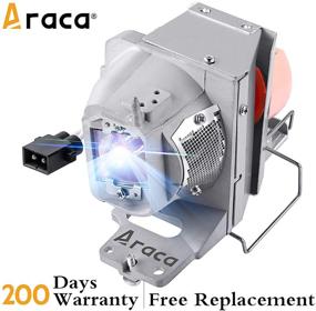 img 3 attached to 🔦 Araca BL-FP240G /SP.7AZ01GC01 Original Projector Lamp Bulb - Compatible with OPTOMA HD143X, DH350, WU334, WU335, WU336, WU337, EH334, EH335, HD144X, HD270e, HD27e, HD243X