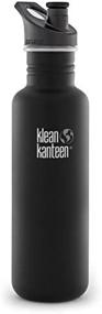 img 1 attached to Klean Kanteen 27 oz Stainless Steel Water Bottle: Sport Cap 3.0 for Optimal Hydration