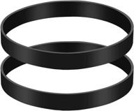 🔌 merom replacement belts for bissell powerforce helix & cleanview - vacuum style 7 9 10 12 14 belts (2pack) logo