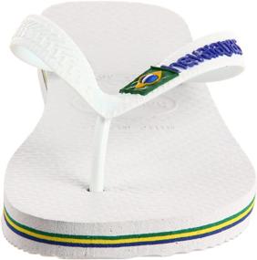 img 3 attached to 👧 Havaianas детские сандалии "Brazil Sandal" для маленьких девочек. Обувь в плоском стиле.