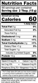 img 1 attached to NutriBiotic Keto Friendly Processed Chemicals Nutrient