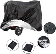 🛡️ waterproof mobility scooter storage cover - lightweight electric chair rain protector for travel, wheelchair cover shielding from dust, dirt, snow, rain, sun rays logo
