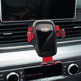 img 1 attached to 📱 Convenient Wireless Charging Phone Holder for Audi Q5 2018 2019-- Compatible with iPhone 8,X,XS & Samsung S9,S10 Smartphones