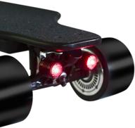 4pcs skateboard lights: usb rechargeable safety lights for night riding 🛹 & bike tail lights waterproof & super bright led lights for skateboard longboards logo