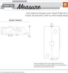 img 1 attached to 🚙 Enhanced PolyPRO3 Deluxe Travel Trailer Cover or Toy Hauler Cover for 30'-33' RVs (73663)