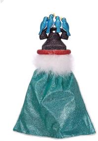 img 1 attached to 🎄 Kurt S. Adler 17.5-Inch Hollywood 12 Days of Christmas Four Calling Birds Nutcracker: A Multicolored Holiday Delight