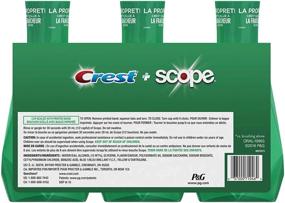 img 1 attached to Crest Scope Outlast Mint Mouthwash