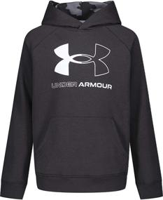 img 2 attached to 👕Активная молодежная одежда: Толстовка с символом Under Armour в черно-красном цвете - Оставайтесь стильными и комфортными