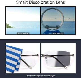 img 1 attached to Photochromic Progressive Multifocus Transition Lightweight