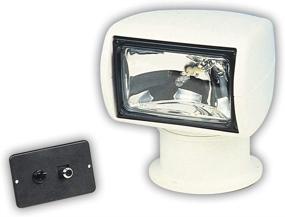 img 2 attached to 🔦 Jabsco 60020 Series 135SL Marine Remote Control Halogen Searchlight: Joystick Control, 100000 CP