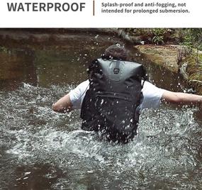 img 2 attached to Unigear 35L Waterproof Backpack Marine Dry Bag - Trop-Storm BP: Durable & Spacious with Padded Back Panel for Commuting, Floating, Kayaking, Surfing, Hiking, Camping
