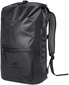img 4 attached to Unigear 35L Waterproof Backpack Marine Dry Bag - Trop-Storm BP: Durable & Spacious with Padded Back Panel for Commuting, Floating, Kayaking, Surfing, Hiking, Camping