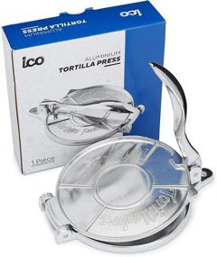 img 4 attached to 🌮 Premium Aluminum Tortilla Press - Effortlessly Make Perfect Tortillas at Home