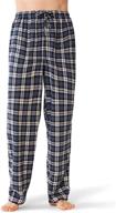 sioro men's flannel sleepwear loungewear bottoms: comfortable and stylish clothing for sleep & lounge logo