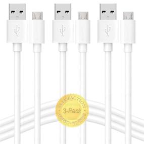 img 4 attached to 🔌 10FT 3-Pack Power Extension Cable for Wyze Cam v2/v3, WyzeCam Pan, Oculus Go, Yi Camera, Yi Dome Home, Blink Camera, Indoor Nest-Cam, Kasa, SCOVEE Micro USB Charging Extension Cord for Wyze v3 1080p Outdoor