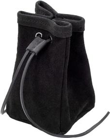 img 4 attached to Renaissance Leather Drawstring Pouch: Mythrojan Men's Accessories