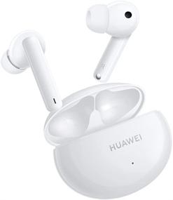 img 4 attached to 🎧 HUAWEI Freebuds 4i: Wireless Earbuds with Active Noise Cancelling, 10H Battery Life, and Smooth Communication – White