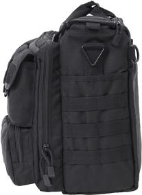 img 3 attached to 🎒 Seibertron Pro-Multifunction Shoulder Messenger Bag - Ideal for 17.3" Laptops, Sleek Black Design